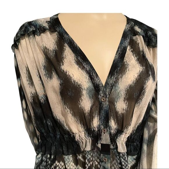 Roberto Cavalli Silk Blouse IT 48 /US 12 - Picture 3 of 8